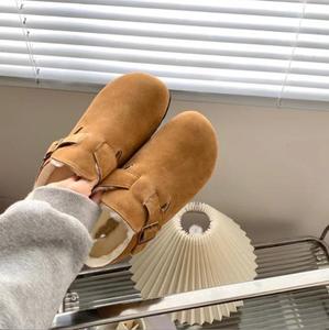 <span class=keywords><strong>Mocassin</strong></span> de grande taille en peau de mouton, chaussures d'extérieur et d'intérieur, souples, décontractées et confortables, double face, pour femmes, nouvel arrivage <span class=keywords><strong>2022</strong></span> - Product Image 6