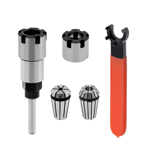 LAVIE ER16 varilla de extensión Collet <span class=keywords><strong>UM</strong></span> tipo Llave tuerca 5 uds juego para brocas de enrutador máquina de grabado para carpintería CER16T5A - Product Image 1