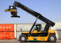 Reach Stacker XCS45 45 tonnes de haute qualité, neuf et plus abordable, avec cabine de commande panoramique, pour le travail en port, moteur, pompe et roulement