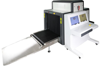 Équipement de scanner à rayons X de sécurité, scanner de bagages à rayons X ou de bagages à l'entrée de l'aéroport, gare ferroviaire