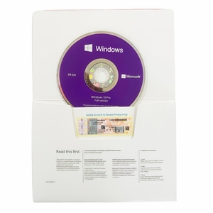 <span class=keywords><strong>Windows</strong></span> <span class=keywords><strong>10</strong></span> <span class=keywords><strong>Pro</strong></span> <span class=keywords><strong>OEM</strong></span> DVD เวอร์ชันเต็มพร้อม COA สติ๊กเกอร์คีย์ใบอนุญาตใช้งานออนไลน์ทั่วโลกรับประกัน12เดือนชนะ<span class=keywords><strong>10</strong></span> <span class=keywords><strong>Pro</strong></span> CD DSP - Product Image 4