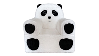 VENTE FLASH 2022 Fauteuil-canapé pour enfants en polaire berbère Panda, meubles de salon, pouf, vente en gros personnalisée, canapé en mousse