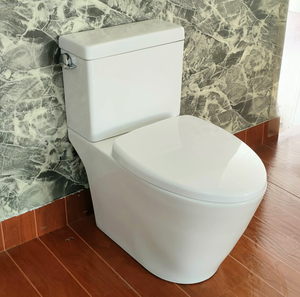 <span class=keywords><strong>WC</strong></span> à poser au sol en céramique moderne européen à bas prix TAOZHIYUAN NB-202 avec chasse d'eau par siphon, deux pièces, garantie 5 ans - Product Image 3