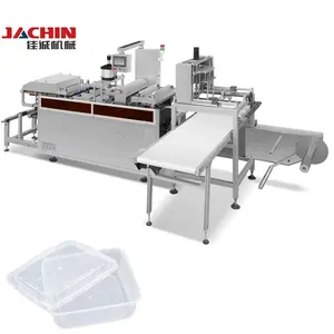JC-500D PS PET PVC poinçonnage découpe empilement thermoformage plaque Machine/automatique 380V/50HZ Fast Food boîte Machine