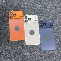 Coque de téléphone métallique en promotion : Améliorez instantanément votre iPhone 17 Pro Max avec un film arrière de haute qualité effet flash, compatible avec les séries iPhone 13 Pro et 18