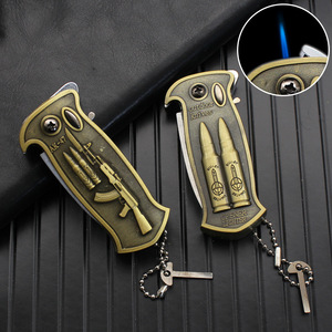 CL508-1-CL509 thiết kế hiện đại Inflatable nhẹ hơn với kim loại Windproof phun ngọn lửa cho ngoài trời cho quà tặng doanh nghiệp bán buôn - Product Image 1