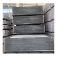 Sdevergreen 2050x3050mm Noir Ignifuge Haute Densité 12mm Panneau PVC Mousse