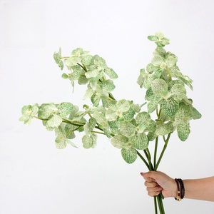 Vente en gros Nouveau design 7 têtes Real Touch Latex <span class=keywords><strong>Vanda</strong></span> Orchidée Fleurs Orchidées Phalaenopsis Artificielles Saint Valentin Pâques - Product Image 5