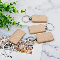 Étiquettes hexagonales vierges en bois pour gravure : Ébauches en hêtre avec anneaux en fer, accessoires promotionnels en gros pour pyrogravure et artisanat