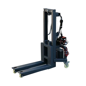 Chariot élévateur portable léger, mini gerbeur 300 kg, levée 1,2/1,6 m pour entrepôt de détail et épicerie, certifié CE - Product Image 1