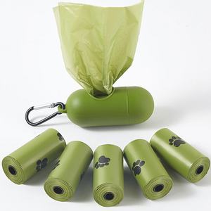 Bolsas portátiles para caca de perro, bolsa de basura biodegradable respetuosa con el medio ambiente para productos de limpieza de mascotas - Product Image 5