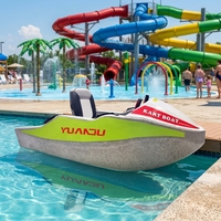 Bateau électrique monoplace à propulsion à jet, haute vitesse, silencieux, écologique, pour le divertissement aquatique en lac et rivière