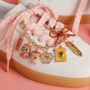 Novità Estate 2026 Accessori Fai da Te per Appendiabiti, Decorazione in Rame a forma di Fragola, Pizza, Burro, Toast, Pane, con Ritenzione del Colore - Product Image 1