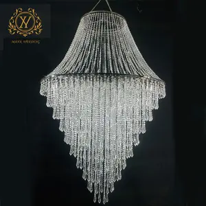 Acrylic Chandelier Bead Curtain Wedding Hanging Decorations Ceiling Decoration Scene Layout Props Lighting