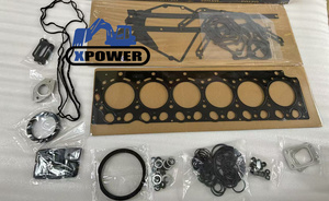 XPOWER ชุดปะเก็นยกเครื่องเครื่องยนต์เต็ม15011856 11716503 11716075สำหรับ D6E EC210B ชิ้นส่วนรถขุด EC210C - Product Image 3