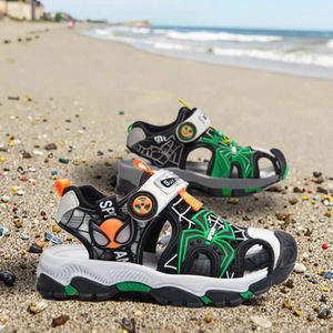 Nouvelles <span class=keywords><strong>sandales</strong></span> de sport de plein air d'été pour garçons chaussures de plage à bout fermé avec soutien de la voûte plantaire au design <span class=keywords><strong>Spiderman</strong></span> - Product Image 5
