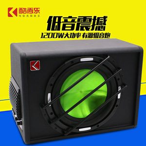 ซับวูฟเฟอร์คูลเลอร์ออดิโอ 10 นิ้ว แบบแอคทีฟ 4 โอห์ม กำลังขับสูง สำหรับรถยนต์ ระบบเสียงโมโน - Product Image 2