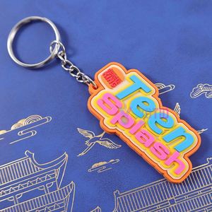 Cadenas de PVC Personalizables, Llavero Multiusos con Logotipo, Regalo Empresarial y Personal, Mosquetones Promocionales de Goma Suave - Product Image 6