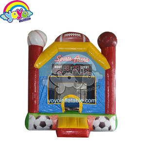 13x13 Sport Arena Inflatable Bouncing House Athletic Theme Design Commercial Grade PVC Children Play Center Party Equipment - Product Image 1