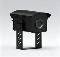 Laser d'extérieur IP66 étanche 2W RGBW à faisceau rotatif vert pour éclairage de scène et autoroute