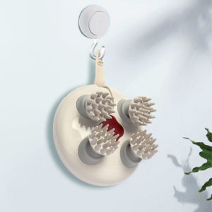 Máquina masajeadora del cuero cabelludo para el crecimiento del cabello, masajeadora de cabeza de pulpo vibratoria de silicona portátil, automática, a prueba de agua - Product Image 4