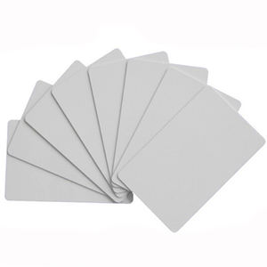 Tarjeta Blanca de PVC Imprimible, Nueva, con <span class=keywords><strong>Chip</strong></span> F08 CR80 RFID NFC 13.56MHz, Banda Magnética, para Uso Comercial, Hoteles, Pagos, Resistente al Agua - Product Image 1