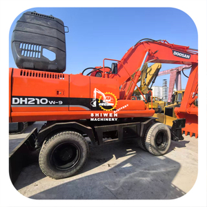 Excavadora de Ruedas Reacondicionada Doosan DH210W-9 con Motor Doosan, Excavadora para Minería Doosan DH210W DH170W DH150W en Venta - Product Image 1