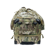 Sac de sport tactique d'extérieur avec poignée et roues robustes - Bagage pour l'entraînement et les voyages