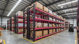 부식 방지 기능이 있는 헤비 듀티 양면 금속 창고 선반 유닛 산업용 스틸 랙 - Product Image 6