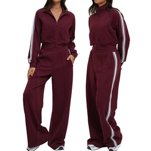 Conjunto Deportivo Transpirable <span class=keywords><strong>para</strong></span> Mujer, Sudadera con Capucha y Pantalones Cortos, Cintura Elástica, Estilo Holgado, 2 Piezas, <span class=keywords><strong>para</strong></span> Yoga, Ciclismo y <span class=keywords><strong>Senderismo</strong></span> - Product Image 1