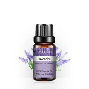 Huile essentielle de lavande, vente en gros, huile essentielle, 100% Pure, pour aider au sommeil, diffuseur d'arôme pour les personnes nécessaires, 10 ML