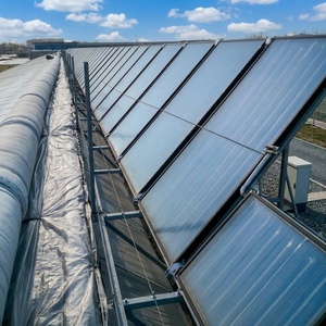 Panneaux solaires pressurisés par <span class=keywords><strong>panneau</strong></span> <span class=keywords><strong>thermique</strong></span> d'OEM solaires d'eau chaude avec le matériel de cuivre de tuyau - Product Image 1