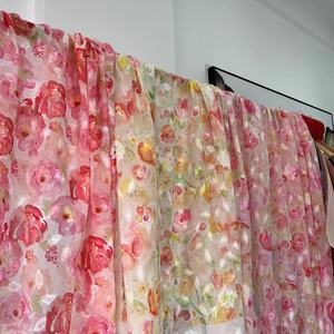NUEVA <span class=keywords><strong>TELA</strong></span> <span class=keywords><strong>DE</strong></span> POLIÉSTER CHIFÓN JACQUARD CON ESTAMPADO DIGITAL <span class=keywords><strong>PARA</strong></span> <span class=keywords><strong>VESTIDOS</strong></span> Y CAMISAS <span class=keywords><strong>DE</strong></span> MUJER, LLEGADA EN 2024 - Product Image 1