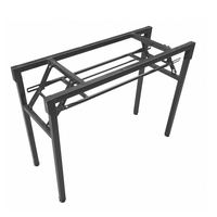 Événements bois arrondi extensible salle à manger rustique en forme de S Banquet jambe courte petites Tables rondes pliantes en bois pour les mariages