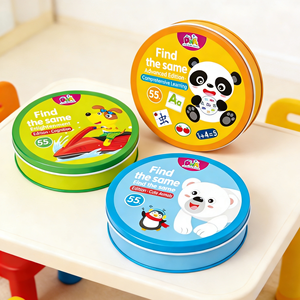Jeu de cartes DHA pour enfants, jeu interactif parent-enfant pour trouver les paires, jeu éducatif pour développer la concentration - Product Image 1