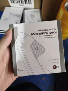 Наклейка на кнопку открывания двери автомобиля для Tesla Model 3 Highland / Model Y Juniper, декоративная накладка на кнопку управления стеклоподъемником, аксессуары - Product Image 4