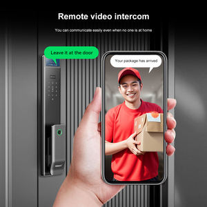 Cnc सटीक उत्कीर्णन स्मार्ट लॉक पाम शिरा फेस पहचान होटल अपार्टमेंट ट्यूया ऐप रिमोट कंट्रोल स्मार्ट लॉक - Product Image 3