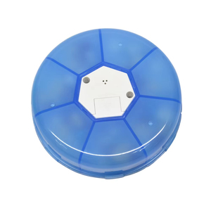Pill Dispenser nhựa hàng tuần thuốc nhắc nhở hộp Tổ chức hẹn giờ thuốc lưu trữ trường hợp y học trường hợp hộp thông minh đồng hồ đếm ngược - Product Image 2