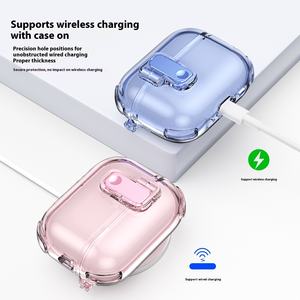 Étui de protection transparent électroplaqué en TPU de deuxième génération DDLT Pro2 pour écouteurs (éco-responsable) - Product Image 4