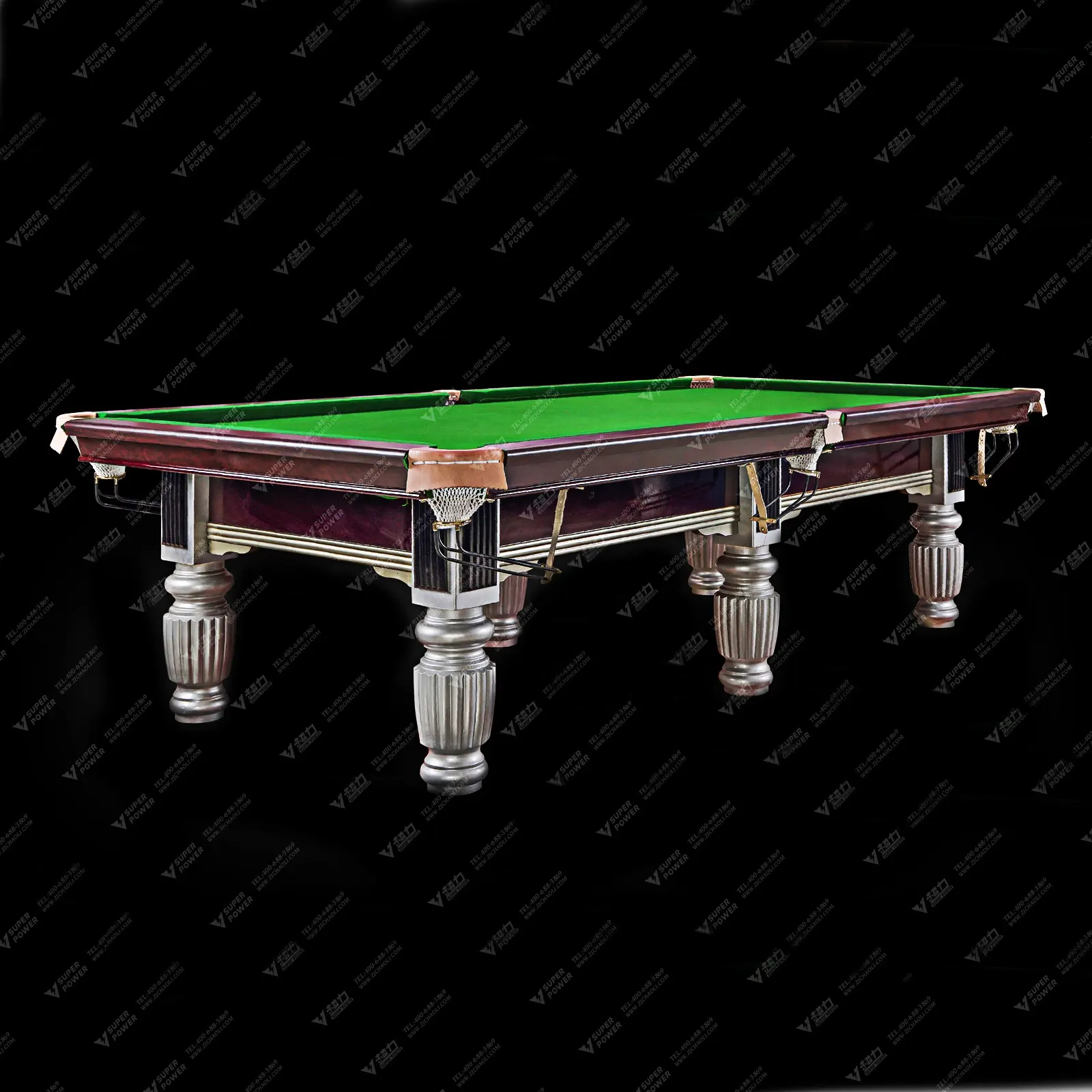 Günstige Mini 9ft Snooker Style Pool Billardtisch