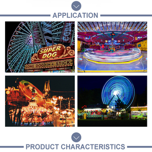 Giá Cả Cạnh Tranh Vui Chơi Giải Trí Đi Xe Đèn RGB LED Lỗ 20Mm Điểm Ánh Sáng Pixel - Product Image 5