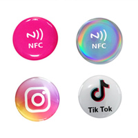 Tarjeta de revisión sin contacto de Google Chip Nfc Revisión de redes sociales de Google Tarjeta de visita de plástico