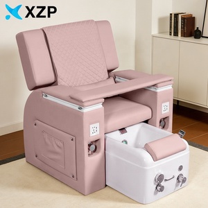 Sillón de Manicura Estilo Salón, Superventas, con Spa para Pies y Reposapiés Eléctrico Multifuncional con Masaje - Product Image 5
