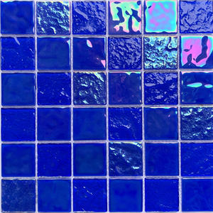 Piscine magique cristal verre mosaïque fond mur poisson piscine mur brique salle de bain thé <span class=keywords><strong>restaurant</strong></span> piscine tuile - Product Image 4