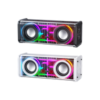 Haute qualité Oneday AE05 lumière multicolore LED Double son Mecha Blue Tooth Speaker étanche sans fil Blue Tooth Speaker