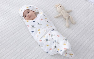 Cute Cozy Warm <b>Baby</b> <b>Muslin</b> Blanket 90*90cm <b>Baby</b> Bath Beach Towel with Hood - Product Image 2