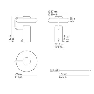 <b>Table</b> <b>Lamp</b> Led Light Source E27 Bulb <b>Base</b> Switch Control For Living Room Bedroom Nordic Minimalist Style Decorative Lighting - Product Image 3