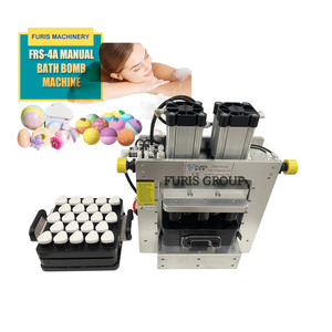 Machine à fabriquer des bombes de bain et de douche pneumatiques FURIS FRS-1A pour usage domestique, 1, 2 ou 3 couleurs, formes et tailles multiples, moule multi-formes, certifiée CE - Product Image 3