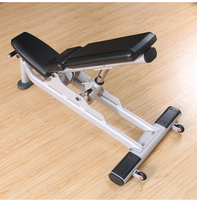 Banc de musculation réglable commercial à prix d'usine, grand banc de fitness pour entraînement de force, vente chaude