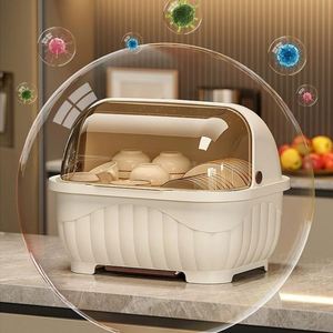 IStapromo Gifts Organisateur de cuisine : Égouttoir à vaisselle avec porte-baguettes, porte-ustensiles et étagère pour rangement de placard - Product Image 5